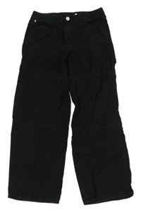 Černé baggy rifle H&M