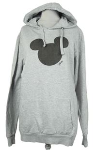 Dámska sivá mikina s Minnie a kapucňou Disney