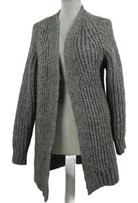 Dámsky sivý svetrový cardigán Zara