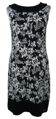 Dámské černo-bílé květované šaty Bruno Banani 