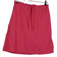 Dámska fuchsiová ľanová sukňa H&M