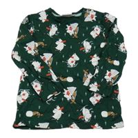 Zelené triko s Mumínky