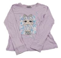 Lila tričko s LOL Surprise