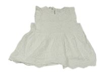 Bílá halenka s madeirou