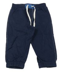 Tmavomodré ľahké tepláky