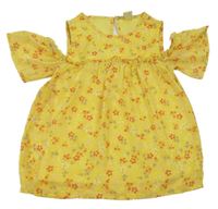 Žlutá halenka s květinami Kiki&Koko