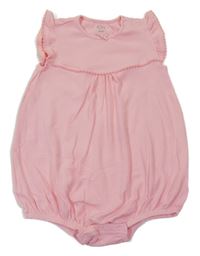 Růžové žebrované body C&A