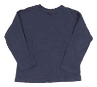 Modrofialové triko H&M