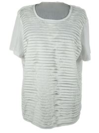 Dámské bílé vrstvené tričko Damart