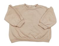 Pudrová oversize mikina Next