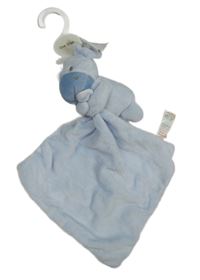 Nové - Světlemodrý plyšový usínáček - hroch Matalan