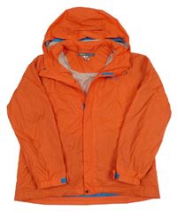 Červená šusťáková jarní funkční bunda s kapucí Me´ru