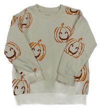 Smotanová mikina s dýněmi Nutmeg