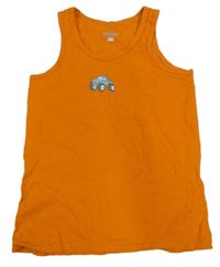 Oranžové tielko s monster truckem Lc waikiki