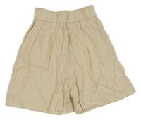 Béžové lehké kraťasy H&M