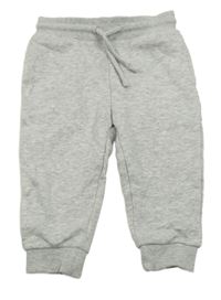 Šedé melírované tepláky Matalan