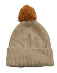 Pudrová čapica s brmbolcom H&M vel. 128/146