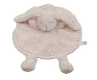 Světlerůžový kožešinový usínáček se zajíčkem