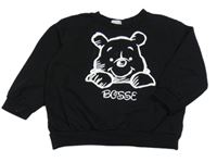 Čierna mikina s medvídkem Pú H&M