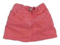 Ružová menšestrová sukňa Yd.