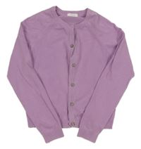 Lila propínací svetr Next