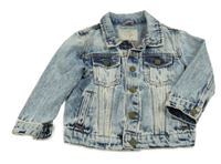 Světlemodrá riflová bunda Zara