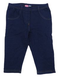 Tmavomodré tregíny riflového vzhledu