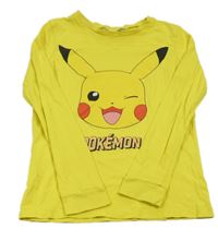 Žluté triko s Pikachu 