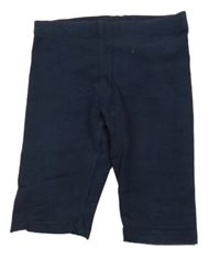 Tmavomodré capri legíny Next