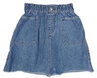 Modrá rifľová sukňa George