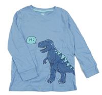 Světlemodré triko s dinosaurem F&F