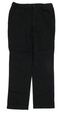 Nové - Černé plátěné chino kalhoty Eigteen80