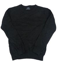 Čierny melírovaný vlnený sveter MANGO