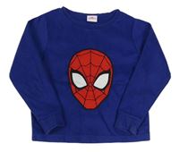 Tmavomodrá fleecová mikina so Spider-manem MARVEL