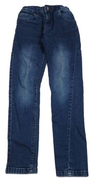 Tmavomodré skinny rifle alive