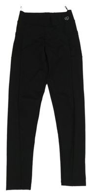 Čierne športové legíny so srdiečkom C&A