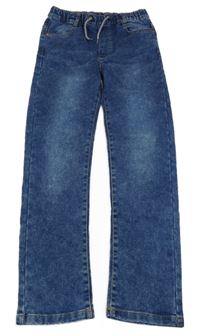 Modré plesňové teplákové rifle Kids