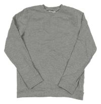 Sivá melírovaná mikina sinsay