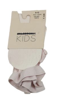Nové - světlerůžové silonky s kytičkami CALZEDONIA 