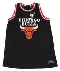 Nové - černé sportovní basketbalové tílko - Chicago Bulls a číslem PRIMARK