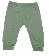 Khaki pletené tepláky Nutmeg