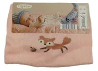 Nové - Růžové punčocháče s liškou Lily & Dan