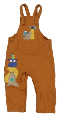 Hnědé laclové tepláky se zvířaty M&S