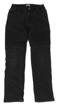 Čierne rifle s žebrováním Kiki&Koko