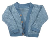 Modrý melírovaný prepínaci sveter Mothercare
