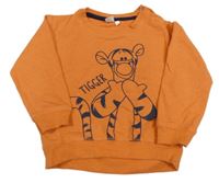 Oranžová mikina s Tigrom Disney