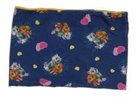 Tmavomodrý bavlněný nákrčník s Tlapkovou patrolu 