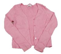 Ružový prepínaci rebrovaný ľahký sveter Primark