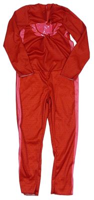 Kostým - Červený vzorovaný overal - PJ Masks
