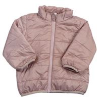 Staroružová šušťáková zateplená bunda H&M